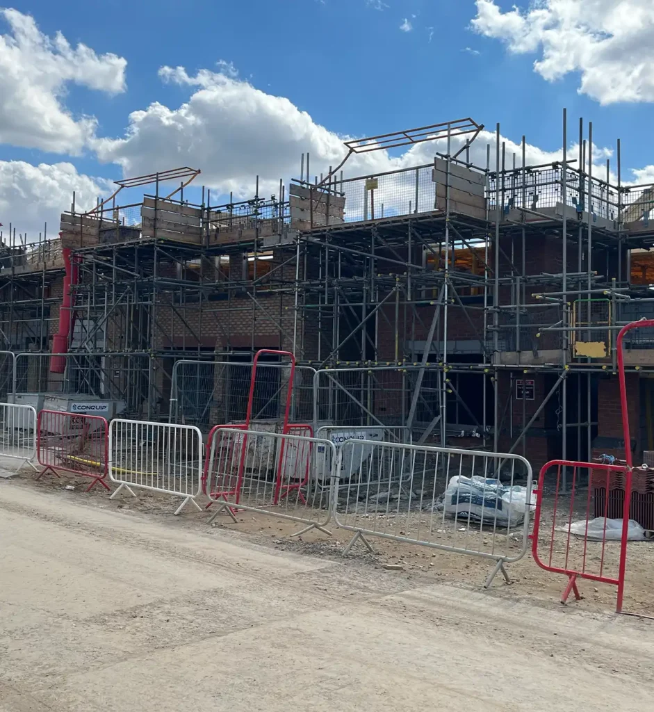 New build scaffolding services in Wakefield