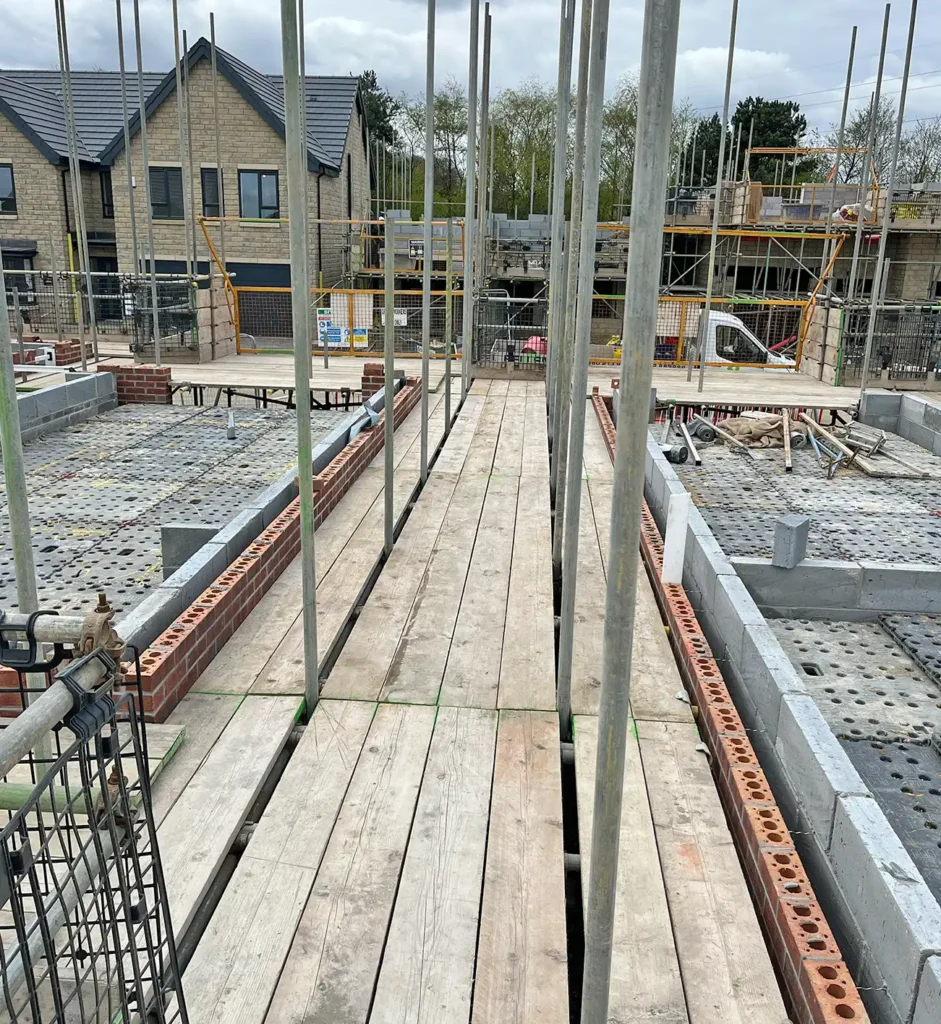 New build scaffolding services in Barnsley