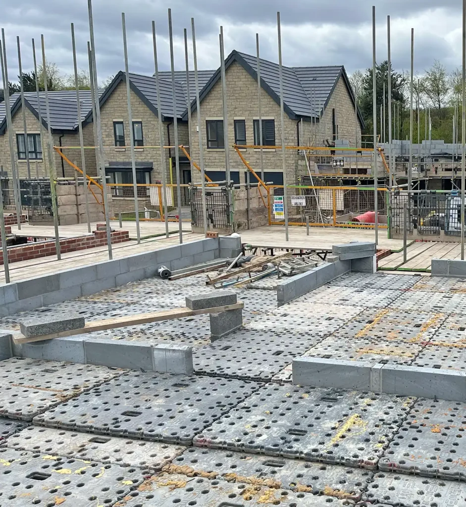 New build scaffolding services in Yorkshire